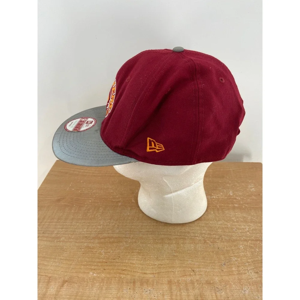 New Era 9FIFTY Cleveland Cavaliers NBA HWC Snapback Hat Mens Maroon Gray Cap